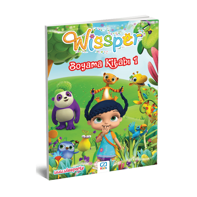 Wıssper Boyama Kitabı CA GAMES - 1