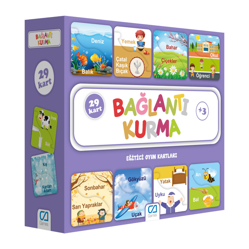 CAGA GAMES BAĞLANTI KURMA KARTLARI CA GAMES - 1