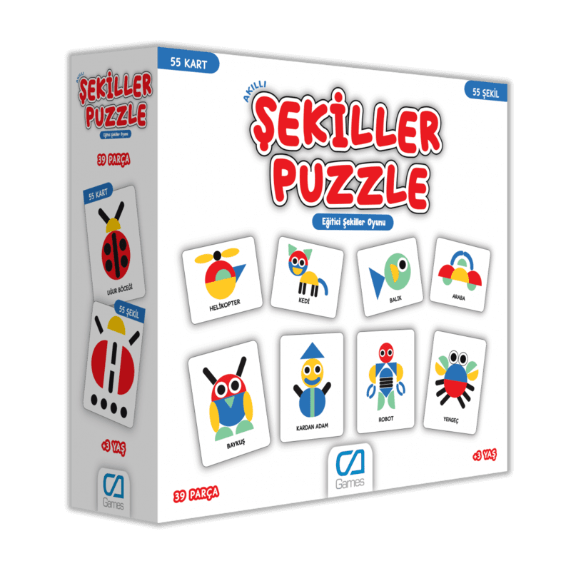 CAGA GAMES ŞEKİLLER PUZZLE CA GAMES - 1