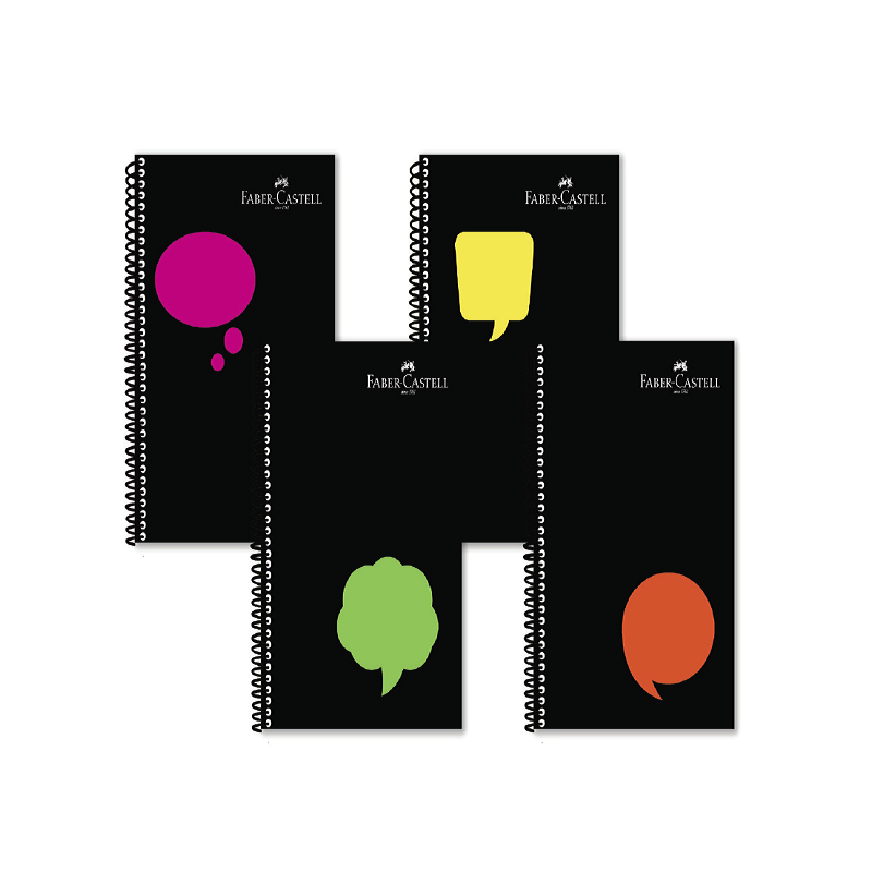 Faber-Castell Neon A4 Pp 80 Kareli Defter FABER-CASTELL - 1