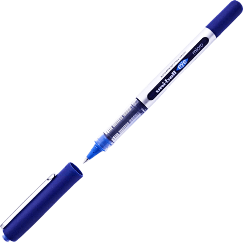 Unıball Ub-150 Eye Mıcro 0.5 Roller Kalem, Mavi UNİ-BALL - 1