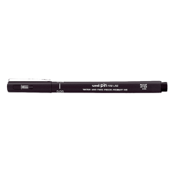 Uniball Pin-200 1.0mm Fineline Kesik Uçlu Kalem Siyah UNİ-BALL - 1