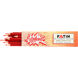 Fatih Ekonomik Hb Kırmızı Başlık Kalemi 12'Li Kutu FATİH - 1