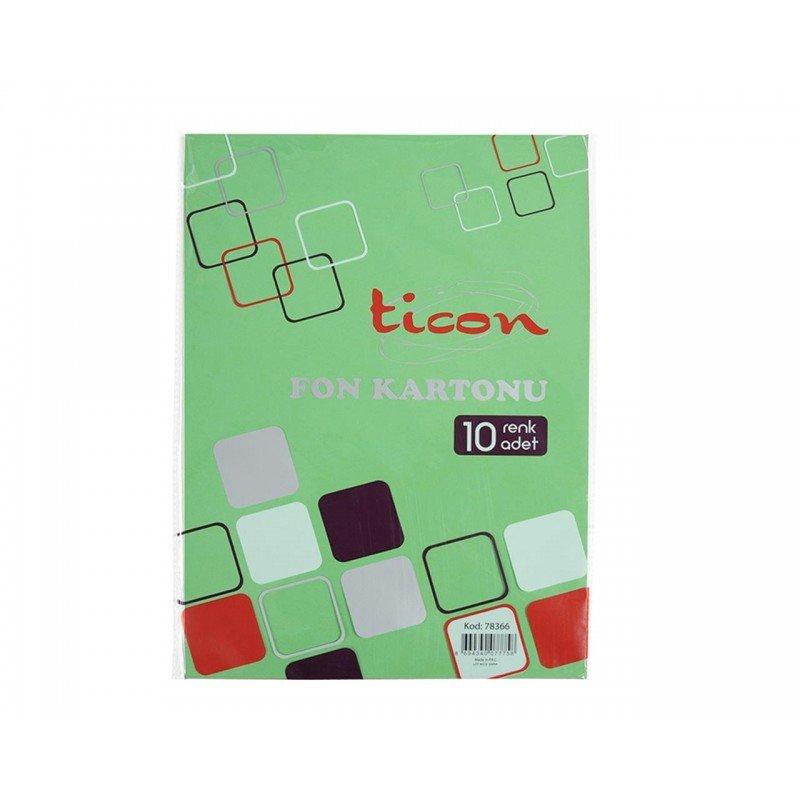 Ticon Fon Kartonu 10'Lu TİCON - 1