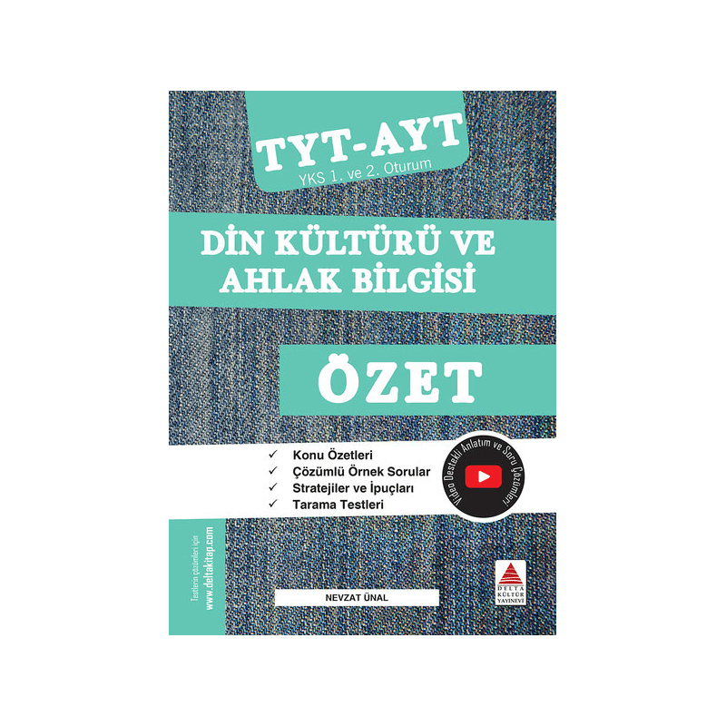 Delta Tyt Ayt Din Kültürü Ve Ahlak Bilgisi Özet DELTA YAYINEVİ - 1