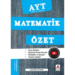 Delta Ayt Matematik Özet DELTA YAYINEVİ - 1