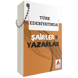 Türk Edebiyatında Şairler Ve Yazarlar Kartları DELTA YAYINEVİ - 1