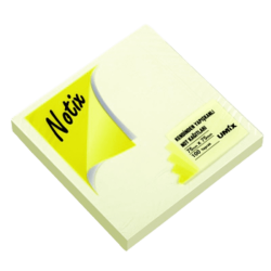 Notix 75X75 80 Yap Yapışkanlı Notluk Sarı NOTİX - 1