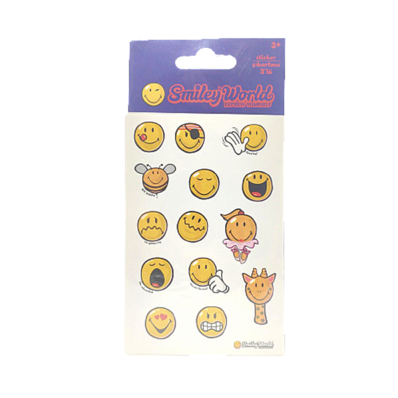 Smiley 3 Lü Sticker UMUR - 1