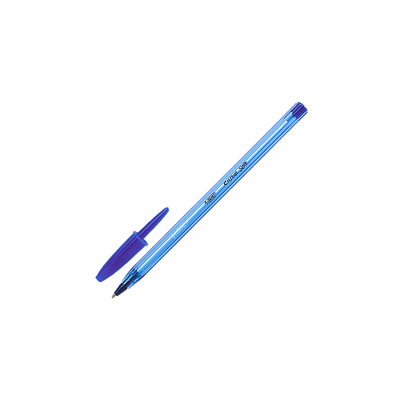 Bic Crıstal Soft Tükenmez Kalem Mavi BİC - 1