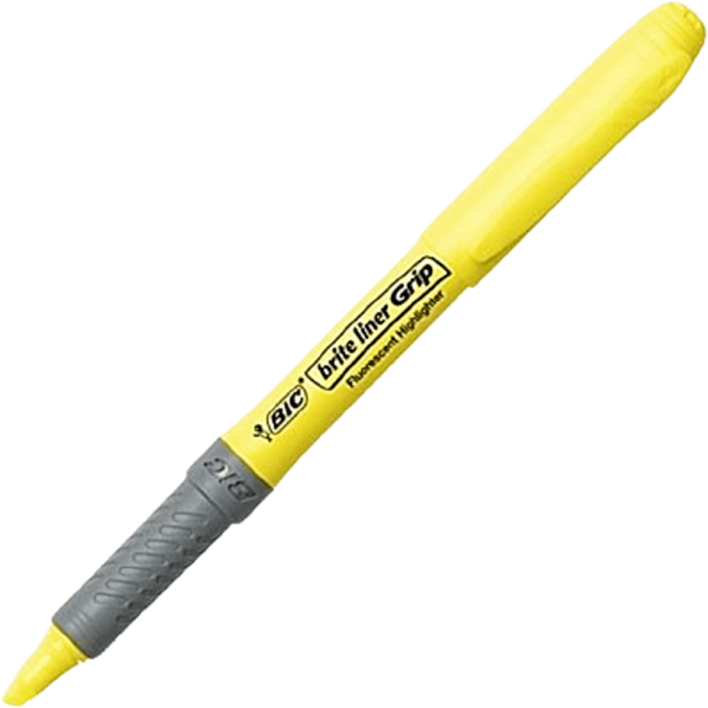 Bic Markıng Hıghlıghter Grıp Sarı BİC - 1