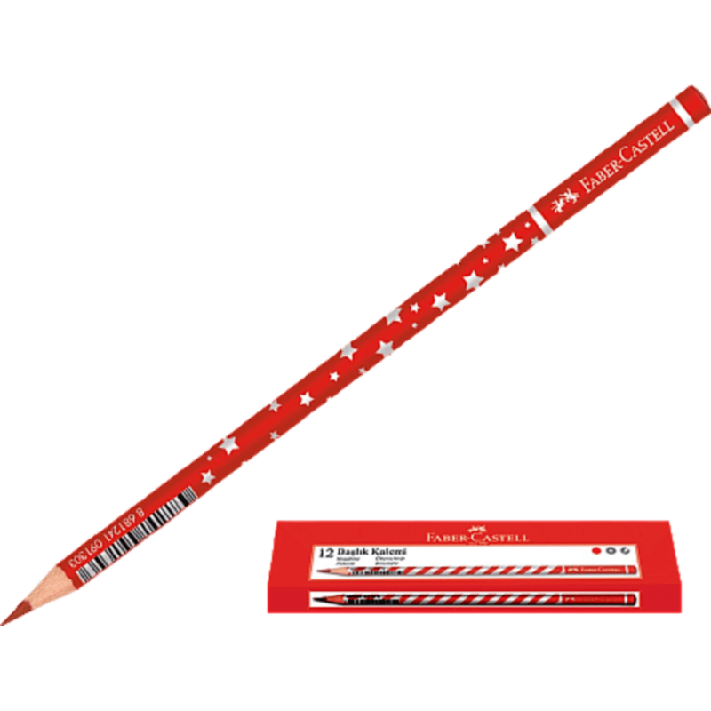 Faber-Castell Yıldız Kırmızı Başlık Kalemi FABER-CASTELL - 1