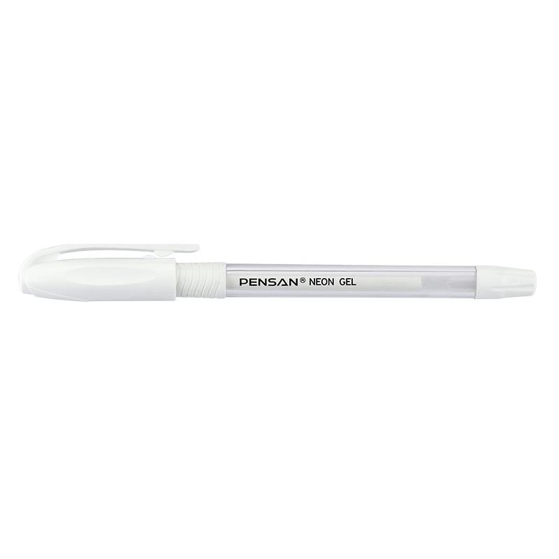 Pensan 1.0 Mm Beyaz Neon Jel Kalem PENSAN - 1
