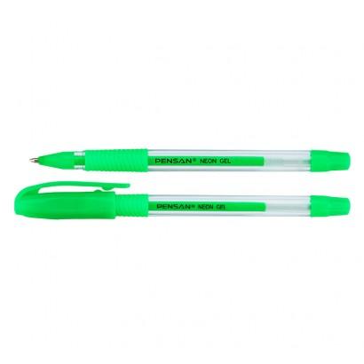 Pensan Neon Jel 1.0 Mm Yeşil Renk Tükenmez Kalem PENSAN - 1