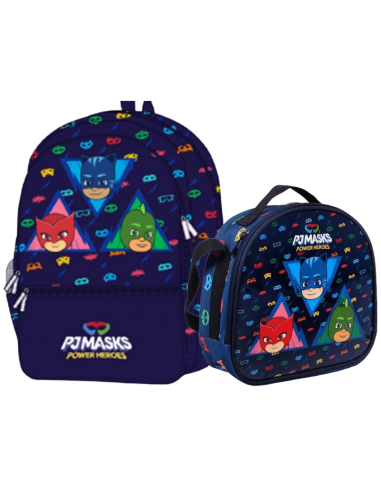 Pj Masks Okul Çantası ve Beslenme Çantası