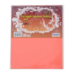 Lino Fosforlu Yapışkanlı Elişi Kağıdı  - 1