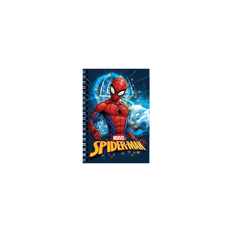 Spiderman A6 Metalize Telli Not Defteri SPİDERMAN - 1