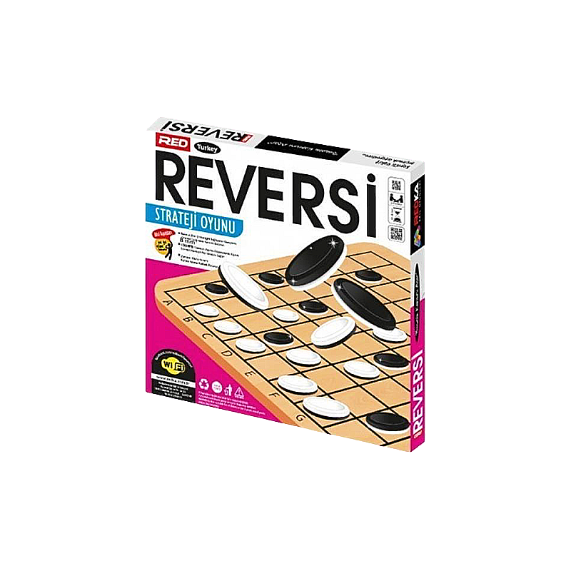 Ahşap Reversi Oyunu REDKA - 1