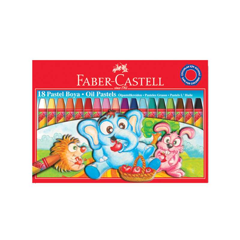 Faber-Castell 18 Renk Pastel Boya FABER-CASTELL - 1