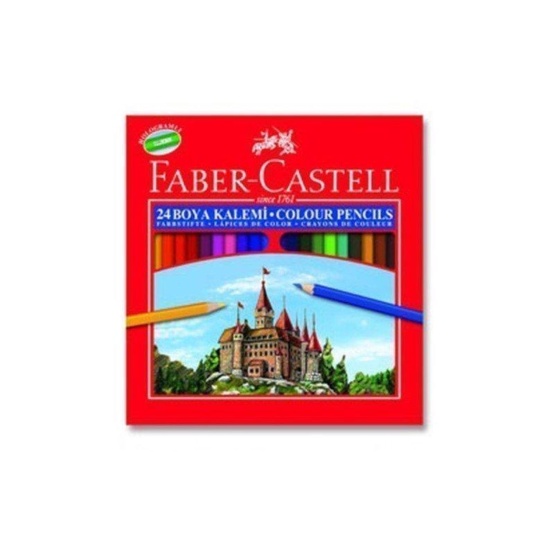 Faber-Castell 24 Renk Karton Kutu Kuruboya FABER-CASTELL - 1