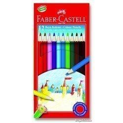 Faber-Castell 12 Renk Karton Kutu Kuruboya FABER-CASTELL - 2