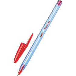 Bic Crıstal Soft Tükenmez Kalem Kırmızı BİC - 1