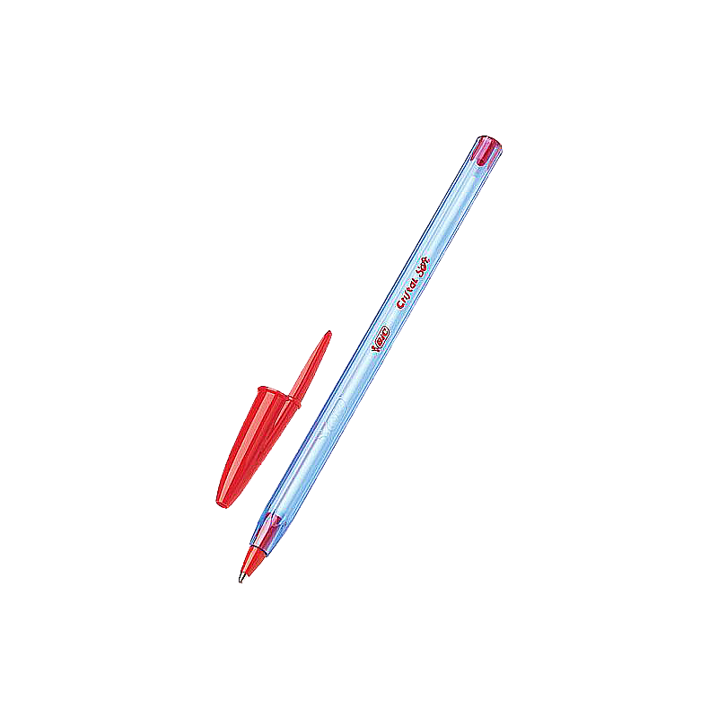 Bic Crıstal Soft Tükenmez Kalem Kırmızı BİC - 1