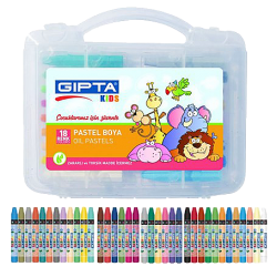 Gıpta 18 Renk Çantalı Pastel Boya GIPTA - 1
