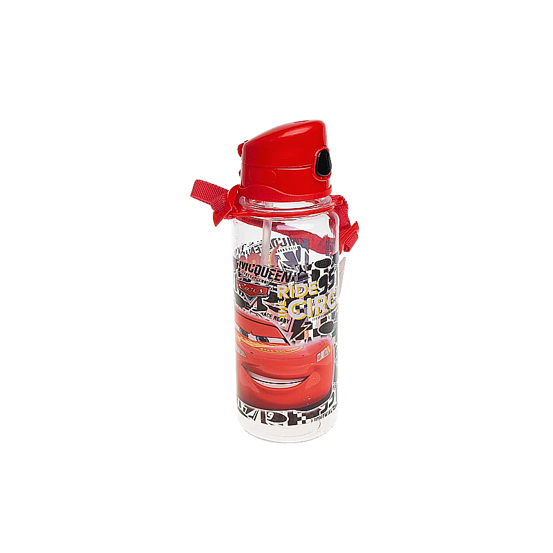 Cars 500Ml Kırılmaz Şeffaf Matara CARS - 1