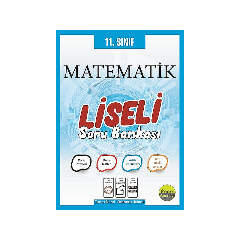 Pano 11.Sınıf Liseli Soru Bankası, Matematik  - 1