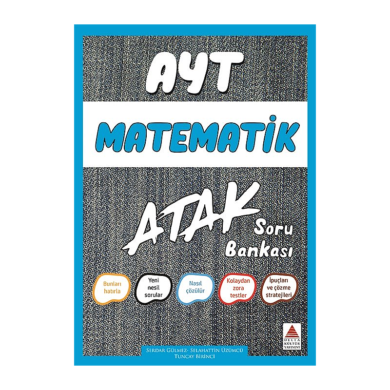 Delta Ayt Atak Soru Bankası, Matematik DELTA YAYINEVİ - 1