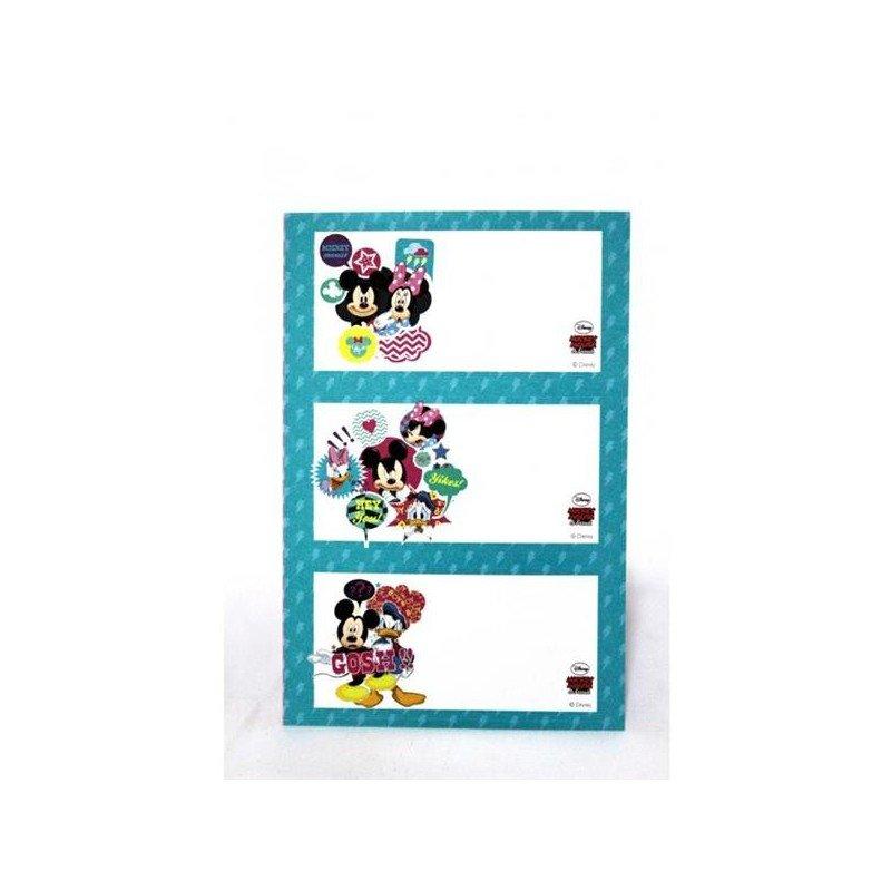 Mickey Mouse Okul Etiketi, 24 Adet MICKEY MOUSE - 1