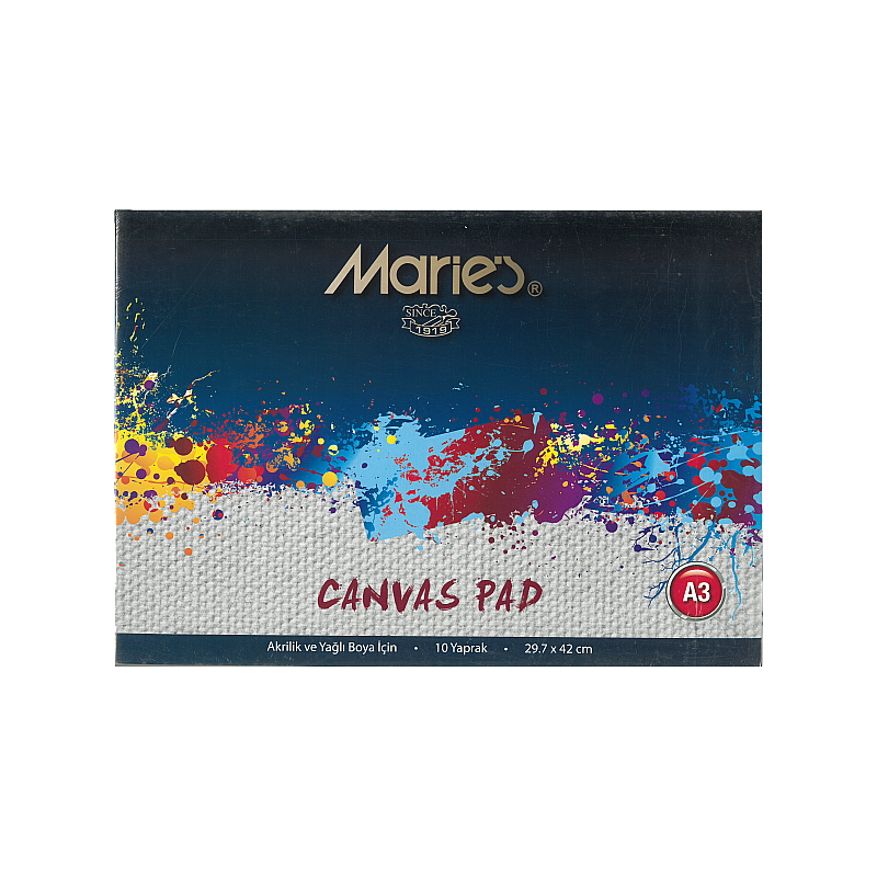 Maries Canvas Pad A3 Dokulu Kağıt MARİES - 1