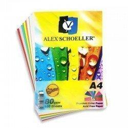 Alex Schoeller 100'Lü Renkli Fotokopi Kağıdı ALEX SCHOELLER - 1