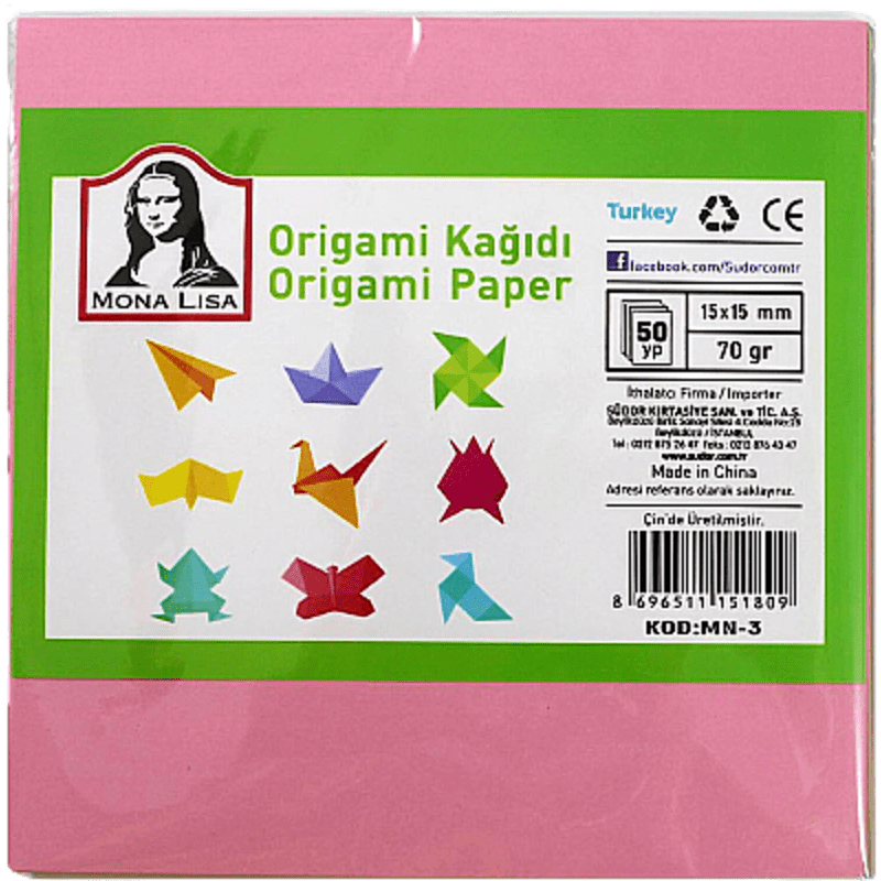 Origami Kağıdı 11.9X11.9 Cm  - 1