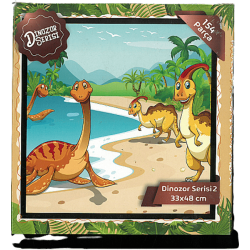 Lilart Dinozor Serisi 154 Parça Puzzle LİLAMOR - 1