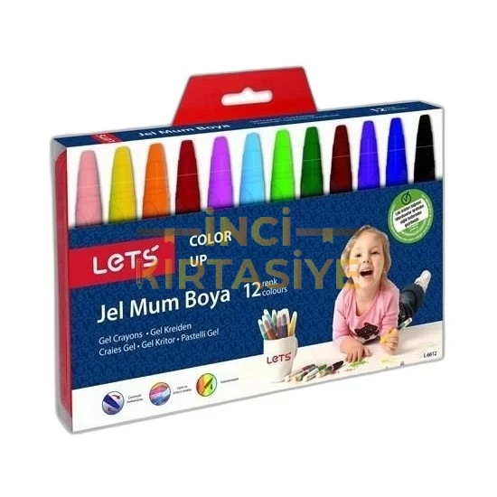 LETS JEL MUM BOYA 12 RENK