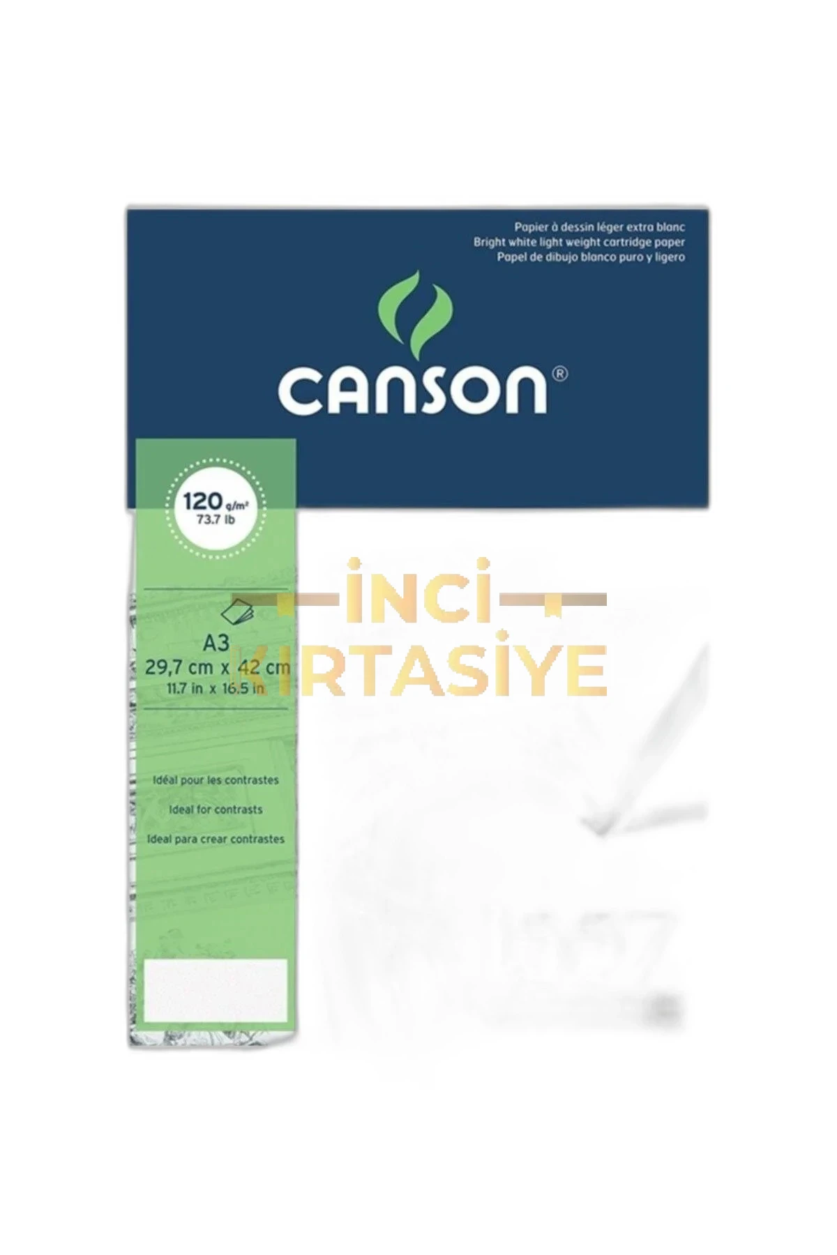 CANSON A3 200 GR DOKULU RESİM KAĞIDI