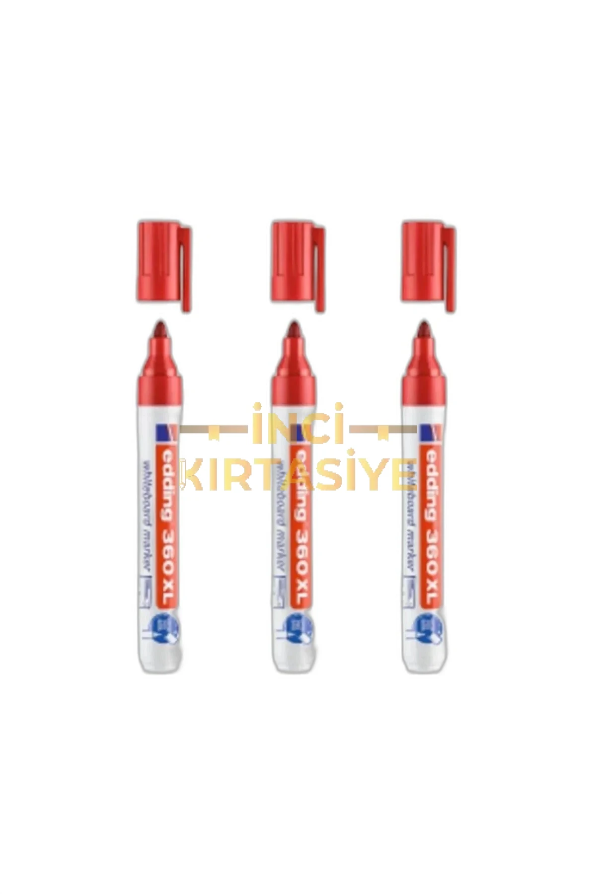 EDDİNG 360 XL BOARD MARKER DOLDURULABİLİR YAZI TAHTASI KALEMİ KIRMIZI