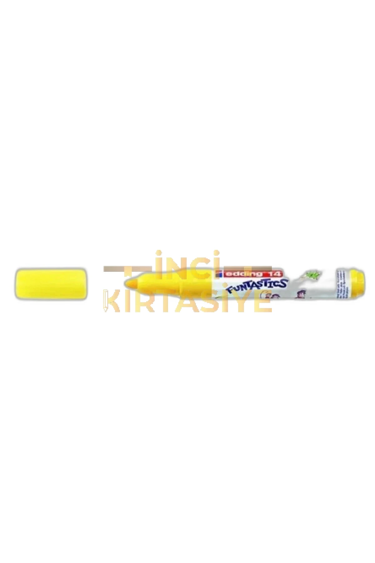 EDDİNG FUNTASTICS KEÇE UÇLU KALEM KALIN SARI