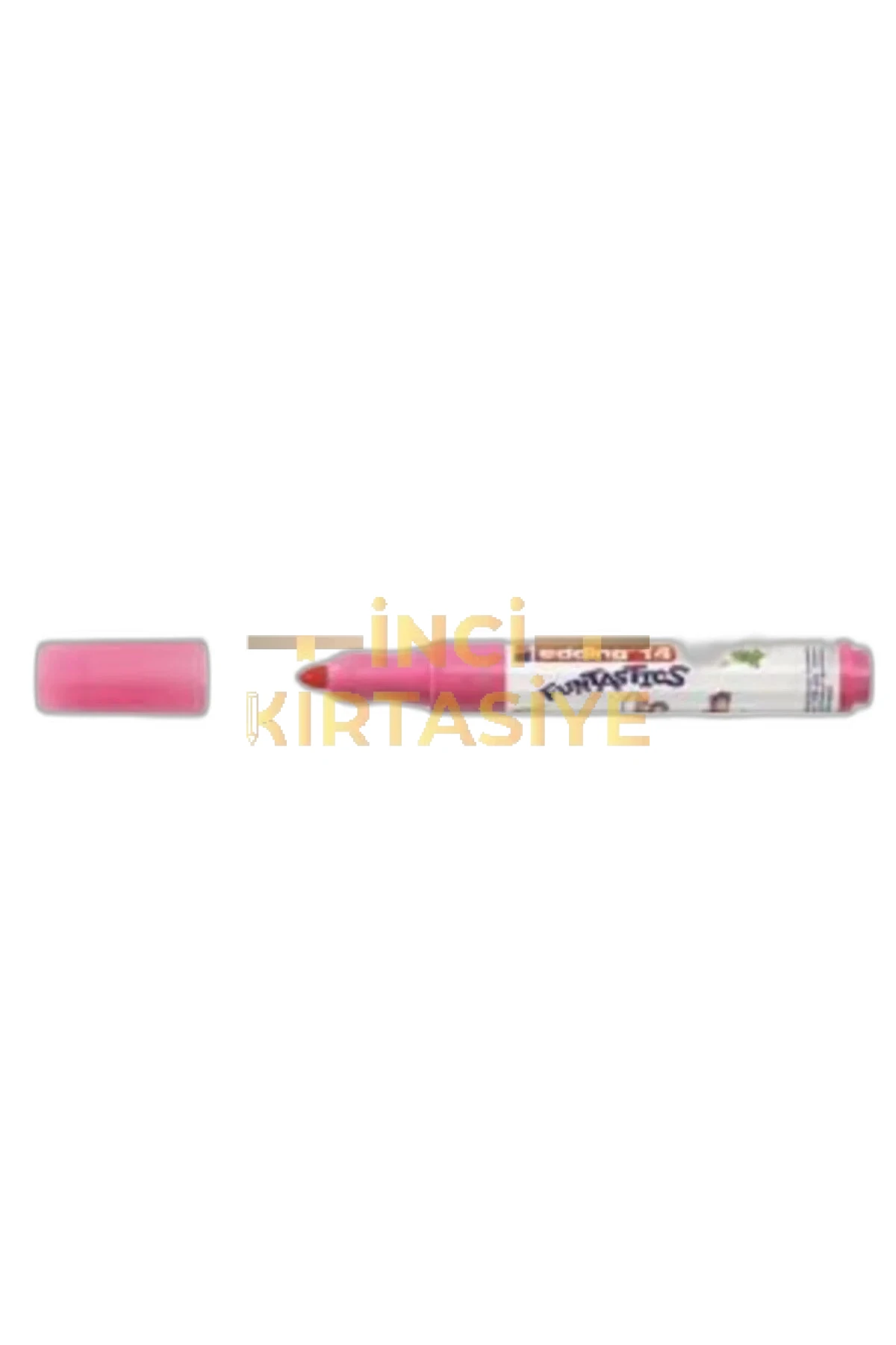 EDDİNG FUNTASTICS KEÇE UÇLU KALEM KALIN PEMBE