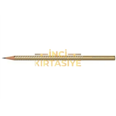 FABER-CASTELL METALİK ALTIN GRİP KURŞUN KALEM