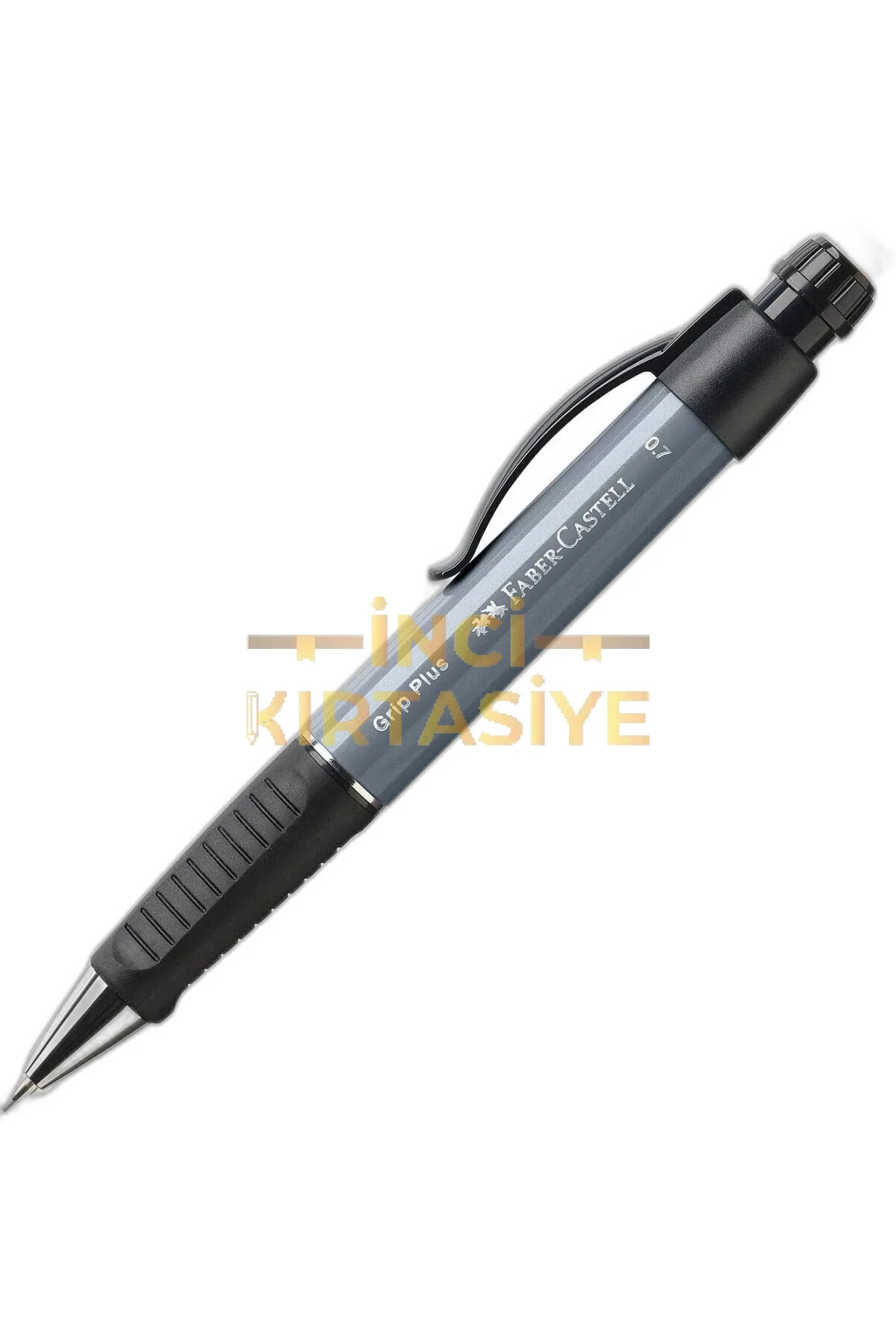FABER CASTELL GRİP PLUS VERSATİL UÇLU KALEM 0.7 MM GRİ