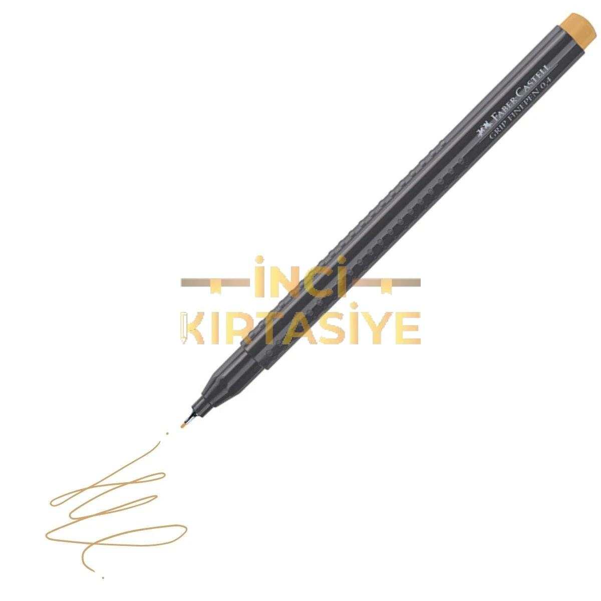 FABER-CASTELL GRIP FİNEPEN 0,4 MM KROM SARISI