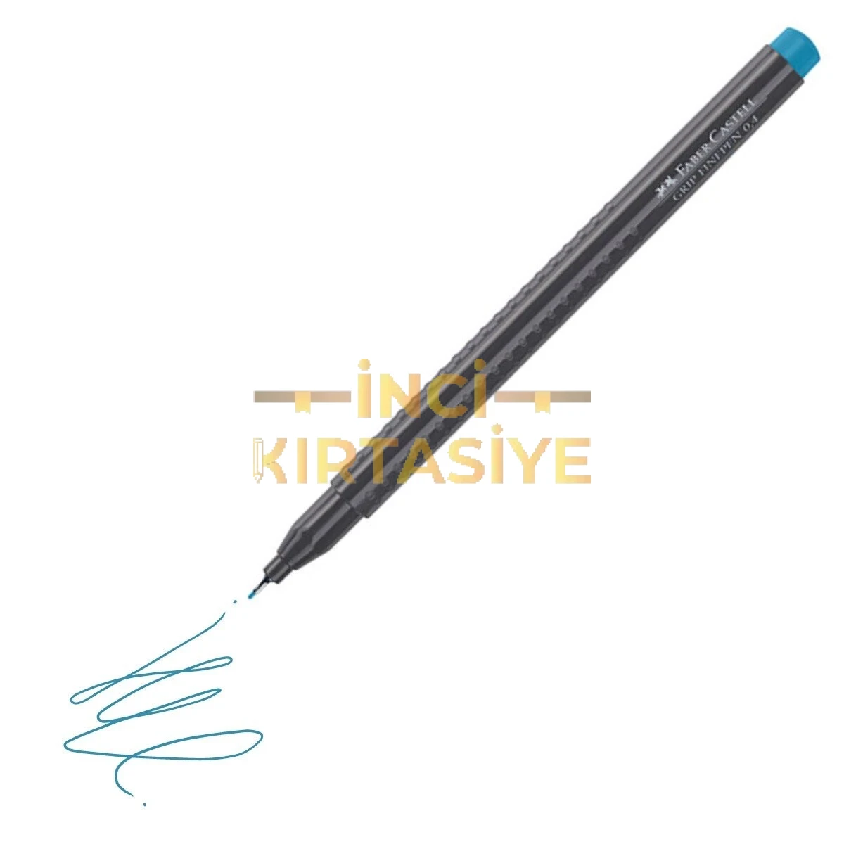 FABER-CASTELL GRİP FİNEPEN 0,4 MM TURKUAZ