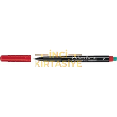 FABER-CASTELL PERMANENT S KIRMIZI