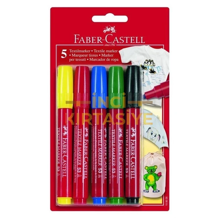 FABER-CASTELL 5 RENK TİŞÖRT KALEMİ