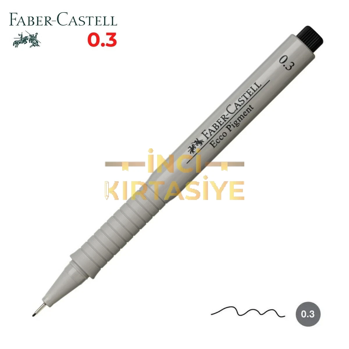 FABER CASTELL ECCO PİGMENT ÇİZİM KALEMİ 0,3 MM