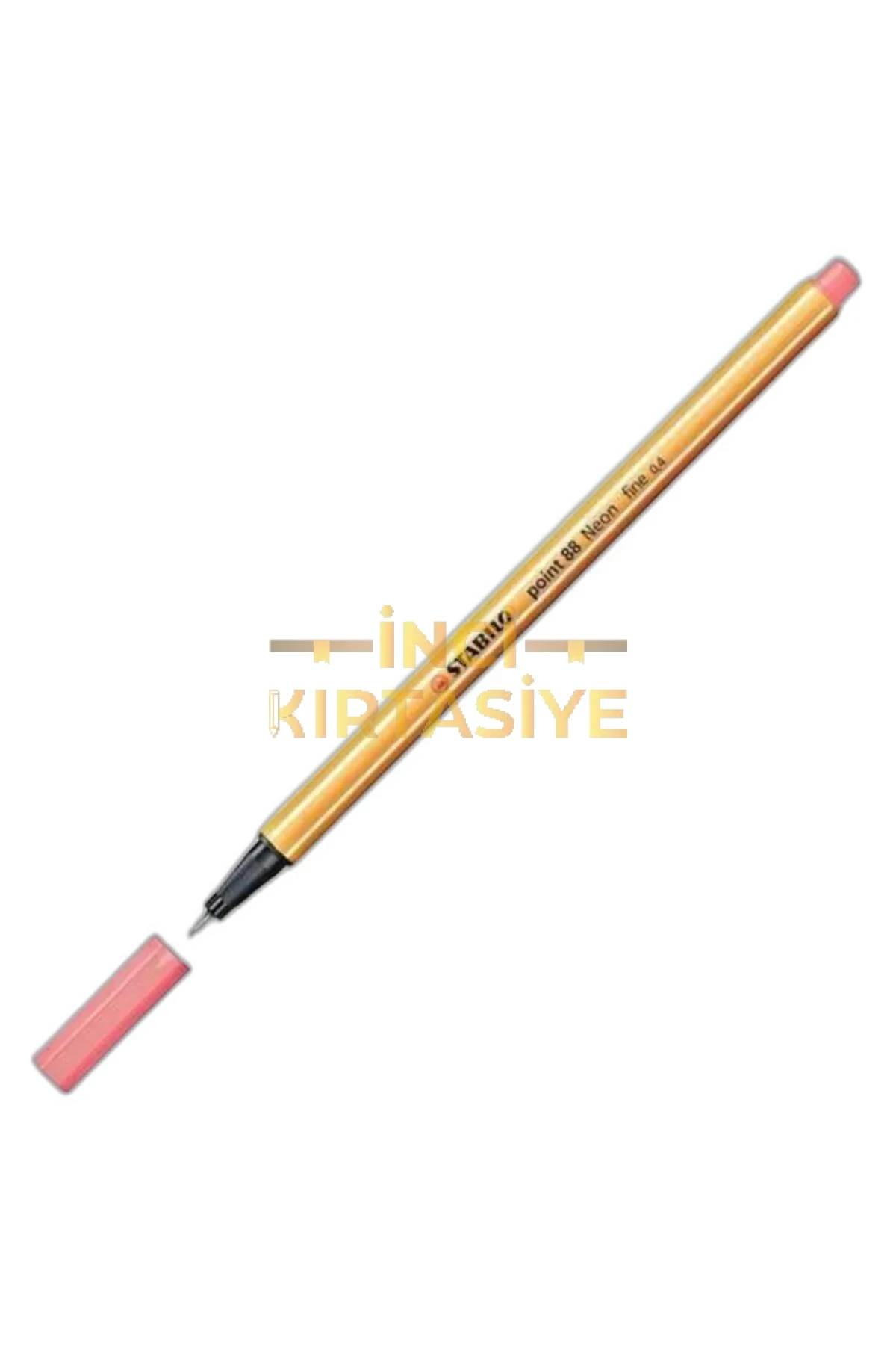 STABILO POİNT 88 - FLORESAN KIRMIZI