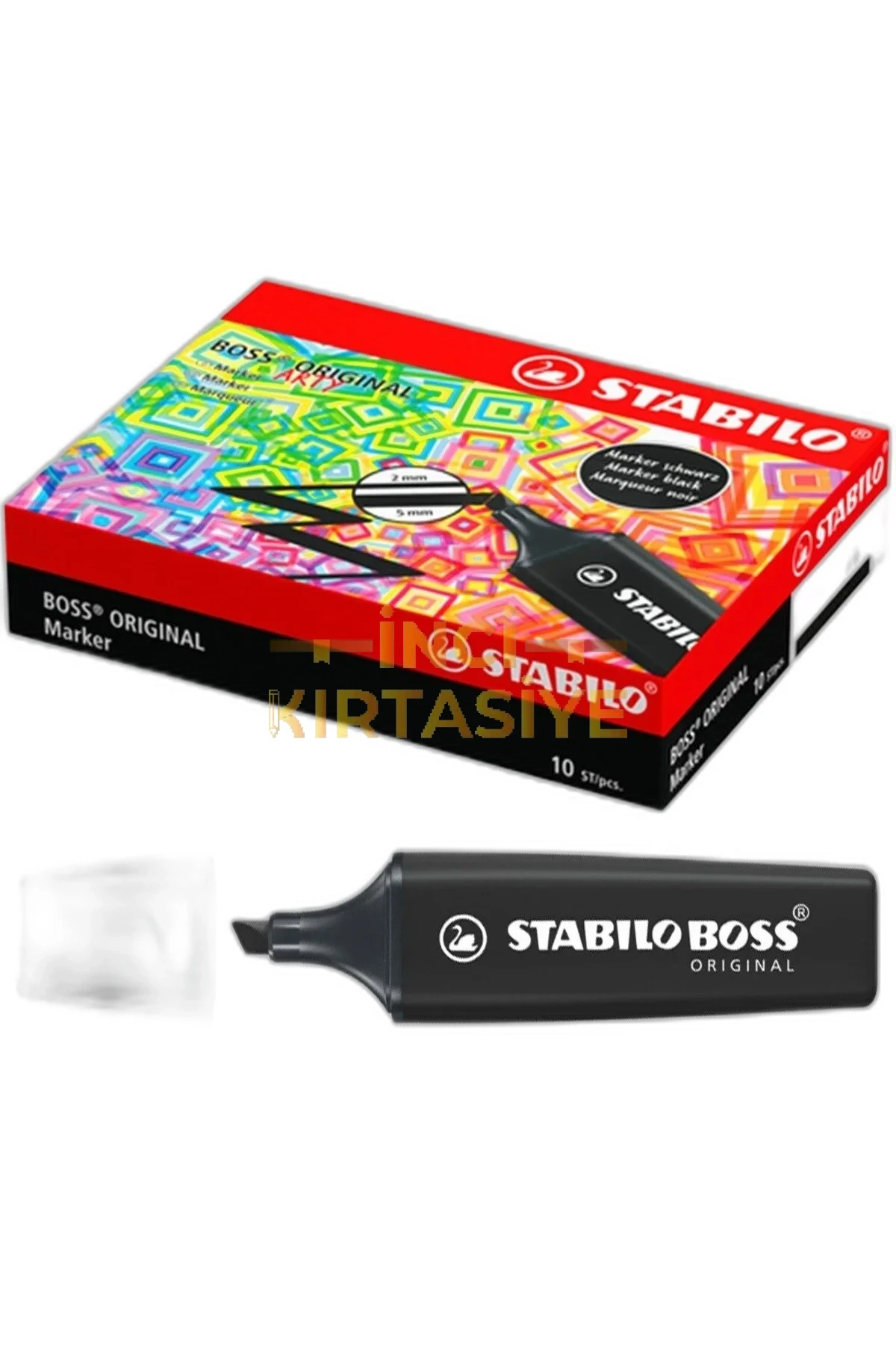 STABİLO BOSS NATURECOLORS SİYAH